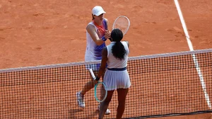 | Photo: AP/Aurelien Morissard : A picture from the French Open Tennis: Iga Swiatek vs Coco Gauff match.